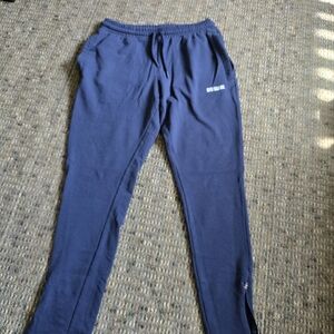 Gymshark Navy Drawstring Jogger Pants